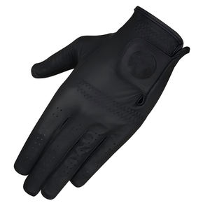 Guante de Golf de cuero Cabretta para hombre con logotipo personalizado, guantes de Golf duraderos y transpirables, agarre apto para deportes al aire libre, cierre de Velro - Product Image 5