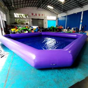 สระน้ำเป่าลมพีวีซีพับได้แบบพกพา คุณภาพระดับพาณิชย์ กันลื่น น้ำหนักเบา สำหรับเด็ก ใช้ในสวนหลังบ้าน - Product Image 1