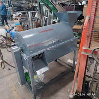 Nouvelle machine à défibrer les coques de noix de coco avec engrenage PLC pour hôtels et restaurants, extracteur de fibres de palmier et de coco