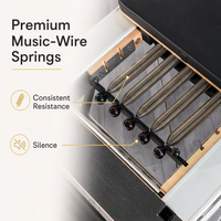 Machine de Pilates en aluminium de luxe durable pour usage commercial, Reformer avec barre de repose-pieds réglable, pour studio de yoga professionnel, écologique