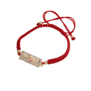 Pulsera Cristiana de San Judas Tadeo Chapada en Oro de 18K, Estilo Boho Chic, Resistente al Deslustre, para Hombres y Mujeres, Protección Espiritual - Product Image 2