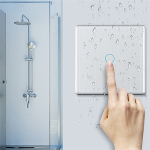 Cadre en aluminium brossé à <span class=keywords><strong>3</strong></span> voies Zigbee Single Zero Fire Universal Pas besoin de connecter un interrupteur intelligent à condensateur - Product Image 6