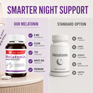 Cápsulas de Extractos de Melatonina Dietética Shecome, Suplemento para Mejorar la Calidad del Sueño en Adultos, Extractos Vegetales de Melatonina - Product Image 2