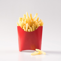 Paquete de 50 Vasos para Papas Fritas de 5 oz, Recipientes Desechables de Cartón para Papas Fritas