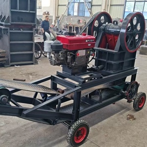 採石場破砕設備 <span class=keywords><strong>PE</strong></span>ジョークラッシャー 400x600-250x400 モーターベアリング-25t/h 容量 ISO 9001認証取得 ゴールド用 - Product Image 2