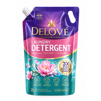 Sac d'emballage en gros personnalisé avec logo, grande poche à bec verseur et poignée, 2L 3L 5L, pour détergent liquide, robuste, conforme FDA REACH, OEM