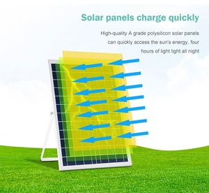 <span class=keywords><strong>Projecteur</strong></span> <span class=keywords><strong>solaire</strong></span> LED haute puissance, étanche, pour extérieur, <span class=keywords><strong>avec</strong></span> puce LED, 100, 200, 300, 400 Watts - Product Image 3