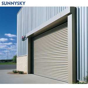 Vente en gros <span class=keywords><strong>de</strong></span> portes enroulables en acier design Sunnysky <span class=keywords><strong>Porte</strong></span> <span class=keywords><strong>de</strong></span> <span class=keywords><strong>garage</strong></span> à volet roulant <span class=keywords><strong>motorisée</strong></span> automatique - Product Image 1