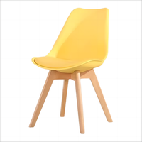 Cadre de chaise accessoires de meubles en gros pieds en bois de hêtre pour salle à manger Table ronde pieds de table en bois non finis
