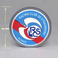 Letrero Luminoso LED con Logotipo de Club de Fútbol de 30 cm (12 Pulgadas) para Regalo de Fanáticos del Fútbol, Decoración de Hogar, Bar o Dormitorio