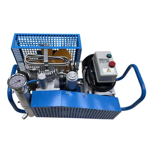 300bar Factory price scuba dive tank air compressor fire breathing applications high pressure portable pcp air compressor