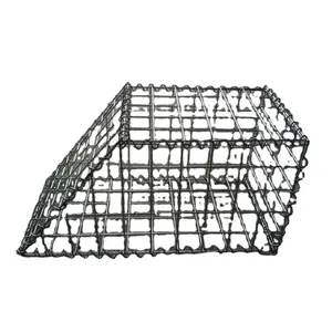 100x30x30cm Galvanized Welded Gabion For Stone Box Factory