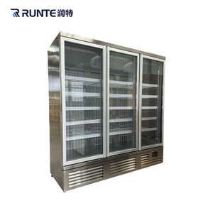 Trung Quốc cửa kính tủ lạnh siêu thị mát mẻ hiển thị tủ đông - Product Image 6