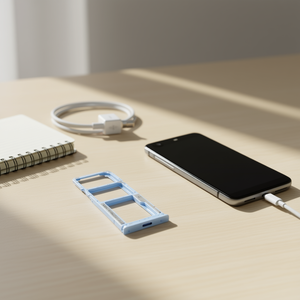 Vassoio Blu per SIM e Micro SD per Accessori Telefono Cellulare Redmi A1 - Product Image 3