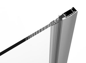 Sannce — <span class=keywords><strong>cabine</strong></span> <span class=keywords><strong>de</strong></span> <span class=keywords><strong>douche</strong></span> pliante, <span class=keywords><strong>porte</strong></span> sans cadre en verre, avec charnière, angle moderne <span class=keywords><strong>90x90</strong></span>, nouveau - Product Image 3