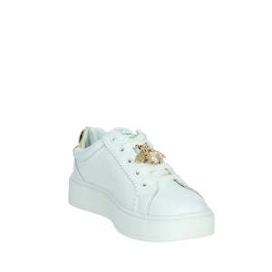 Sneakers Gaelle Paris Bianco Oro per Ragazze Junior - Product Image 5