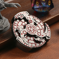 7-in-1 Spinner DND Würfelset Roulette-Rad-Würfel Dungeons and Dragons Kompass-Würfel Cooles RPG-Rollenspiel-Tischspiel