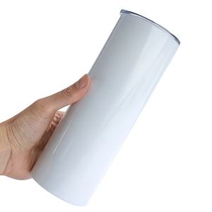 Vasos de sublimación de 2 oz, vasos delgados para viaje con pajitas metálicas de acero inoxidable - Product Image 4