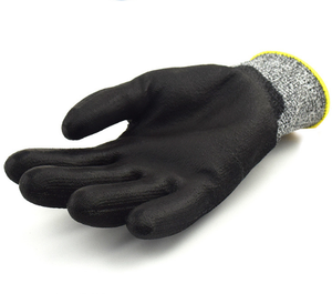 Guantes de mano con revestimiento de nitrilo resistentes a los cortes HPPE Manoplas antideslizantes Nivel 5 Guantes DE SEGURIDAD anticorte para el trabajo - Product Image 2