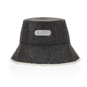 Lujo Ecológico 100% Lana Fieltro Spa Sauna Sombrero Logotipo personalizado Bordado Gorra ajustable Suave y reutilizable para el cuidado del cabello - Product Image 1