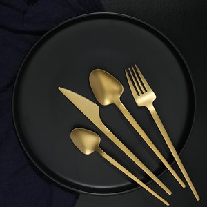 Personalizado eslite 60-pieza cubiertos de acero inoxidable conjuntos de servicio para una gran fiesta - Product Image 1