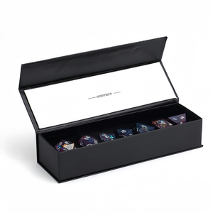 Emballage de boîte-cadeau de dés RPG <span class=keywords><strong>DND</strong></span> en carton de papier personnalisé pour dés - Product Image 2