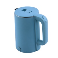 Bouilloire électrique en acier inoxydable de puissance 2.3L 1500W bon marché d'usine pour l'hôtel de ménage de voyage de cuisine de petit appareil