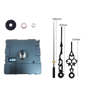 Reloj de Pared de Cuarzo Analógico con Movimiento Silencioso Alemán DCF, Controlado por Radio, con Agujas Decorativas, para Sala de Estar - Product Image 3
