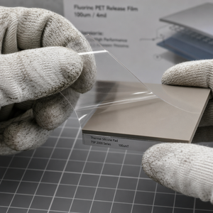 <span class=keywords><strong>Film</strong></span> de transfert PET transparent Tensfilm 100µm à libération de fluor 20-100g/pouce pour la fabrication de MLCC et le calandrage thermique du silicone - Product Image 6
