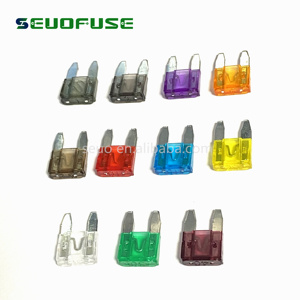 2 3 5 7.5 10 15 20 25 <span class=keywords><strong>30</strong></span> 40 AMP <span class=keywords><strong>APM</strong></span>/ATM 32V Mini fusibles Style lame 40A Protection contre les courts-circuits Mini fusible lame voiture - Product Image 2