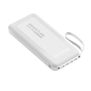 Batterie externe <span class=keywords><strong>portable</strong></span> pour téléphone <span class=keywords><strong>portable</strong></span> <span class=keywords><strong>avec</strong></span> câbles intégrés, chargeur <span class=keywords><strong>portable</strong></span> pour téléphones mobiles, Powerbank 22,5W 10000mAh - Product Image 6