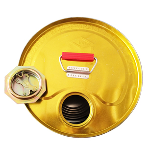 Baril d'huile en acier brossé, 20 litres, pour solvant avec grand bec, à bas prix - Product Image 3