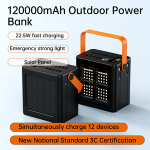 Station d'alimentation portable solaire 120000mAh, alimentation de secours haute capacité pour le camping, la maison, les situations d'urgence, avec charge rapide A307 - Product Image 2