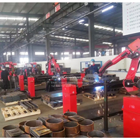 Lengan Robot Industri Otomatis 6 Axis untuk Pengambilan dan Pengelasan, Beban Angkut 10kg, Jangkauan 1500mm, Manipulator Penumpukan, Model Baru 1510