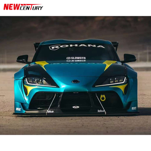 Kit de carrosserie A90 Widebody, adapté pour <span class=keywords><strong>Toyota</strong></span> <span class=keywords><strong>Supra</strong></span> A90 2019-2020 modifié avec kit de carrosserie Rocket Bunny Widebody. - Product Image 2