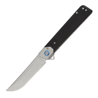 Couteau pliant de poche Bochen, lame en acier D2 haute dureté, style classique, manche G10, pour le camping, la chasse, couteau multifonctionnel