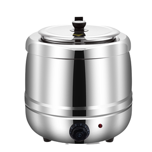 Equipo de Cocina de Acero Inoxidable para Restaurantes y Hoteles de Lujo, Calentador de Alimentos Eléctrico con Ajuste de Temperatura, Olla Grande para Calentar Sopa - Product Image 2