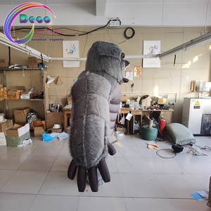 Costume de gorille gonflable géant à fourrure pour Halloween Cosplay taille <span class=keywords><strong>adulte</strong></span> - Product Image 3
