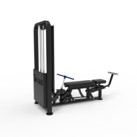 Extension triceps inclinable ergonomique de haute qualité à charges réglables en acier, personnalisable pour l'entraînement de force