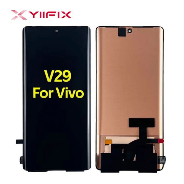 YIifix Direct Sale Phone Screen For vivo V29 5G V2250 Original AMOLED LCD Display with Digitizer Full Assembly Accessories