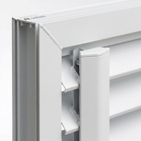Volet vertical en alliage d'aluminium couleur RAL personnalisée, peint, moderne, pour extérieur, écran d'intimité pour maison