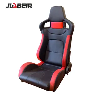 Jbr1040 assento do carro ajustável uso, couro pvc com cores diferentes do assento do carro
