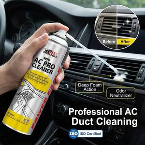 Nettoyant <span class=keywords><strong>pour</strong></span> climatiseur de <span class=keywords><strong>voiture</strong></span> parfumé au citron 500 ml AC Cleaner Spray Power Eagle 9976, agent nettoyant antibactérien en <span class=keywords><strong>mousse</strong></span> <span class=keywords><strong>pour</strong></span> climatiseur de <span class=keywords><strong>voiture</strong></span>, <span class=keywords><strong>mousse</strong></span> sans rinçage - Product Image 1