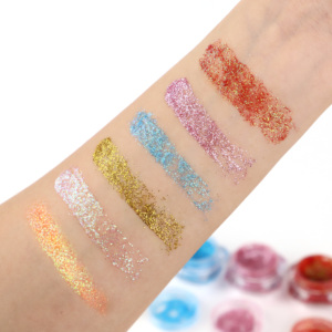 Fards à paupières maquillage organique, 50 pièces, surligneur de sourcils, électronique, cosmétiques vegan liquide à paillettes, nouvelle collection - Product Image 4
