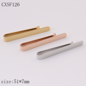 Cadeau pour homme Pinces à fermoir Pinces à <span class=keywords><strong>cravate</strong></span> en acier inoxydable or <span class=keywords><strong>argent</strong></span> Pinces à <span class=keywords><strong>cravate</strong></span> pour hommes pour costumes et cravates - Product Image 2