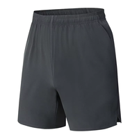 Shorts de sport décontractés pour hommes en gros, séchage rapide, coupe-vent, anti-UV, en polyester et élasthanne, taille élastique, pour l'entraînement sportif