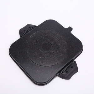 Multifunctional Cast Iron Grill Pan Rectangular Thickened Durable For Home And Commercial Use - Product Image 3