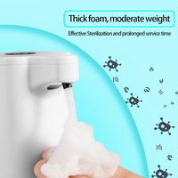 Dispenser sabun listrik otomatis tanpa sentuh pintar, pompa busa sensor gerak, dispenser cairan tangan, OEM pompa listrik sensor