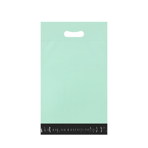 Bolsas de polietileno resistentes con asa adhesiva, impermeables, a prueba de roturas, autosellables, fáciles de transportar para entrega urgente, paquete de pedidos de comercio electrónico - Product Image 3