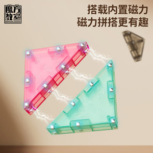 Magic Domain Culture – Cube Tangram magnétique 3D, jouet éducatif géométrique pour enfants, modèle de construction pour développer la pensée spatiale - Product Image 3